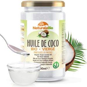 huile de coco bio vierge Naturalebio