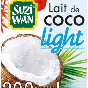 Lait de coco light lot de 12
