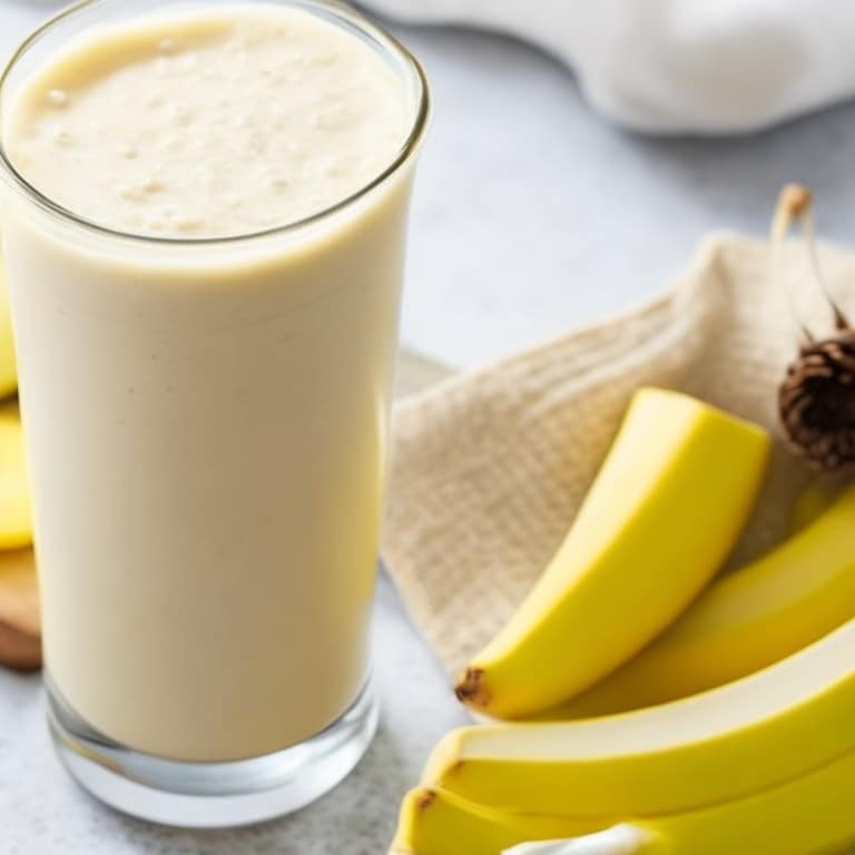 Smoothie banane coco