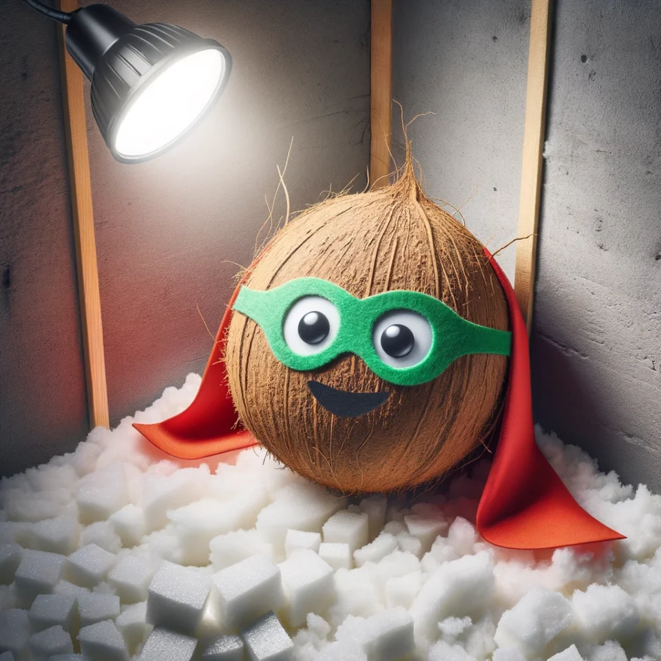 fibre de coco super isolant